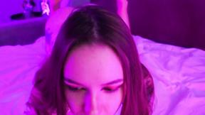 ”Lustful hot girl wanted to record a porno”