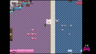 Domina Game E62 - Maki and Mika cheers me up with their boobs