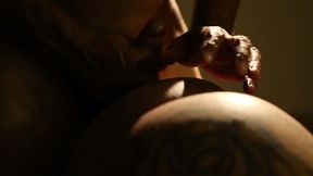 he came hot after performing the hottie s fetish