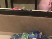 Chastity Teen Spanks Ass - Locked and Plugged