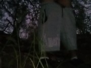 I play with my cock while the sun rises