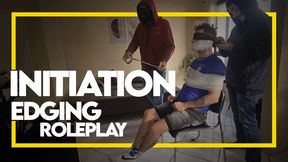 Initiation - Part 1 (1080p) Gay Bondage - Gay Domination - Edging - Foot Fetish - Foot Worship - Submission - Mask - Cum Control - Masturbation - Helpless - BDSM