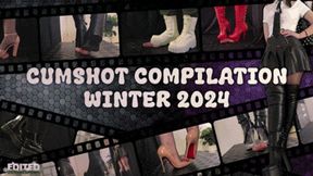 CUMSHOT COMPILATION Winter 2024! (Edited Version) - TamyStarly - Cock Balls Crush Trample, Shoejob, CBT, Trampling