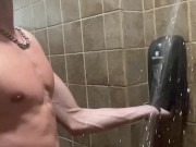 Jerk Off In Gym Shower After A Good Workout 🍆💦