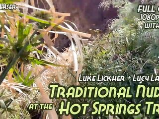 Traditional Nudity at the Hawt Springs Trail