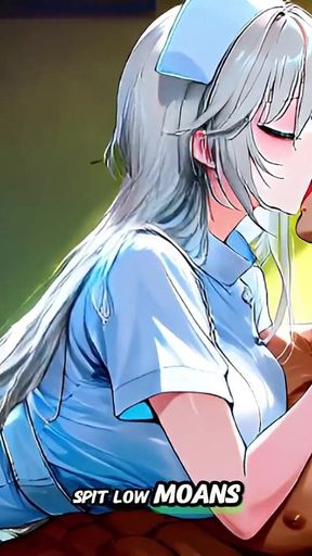Night Nurse Anya Only Takes His Temperature… Then Rides Him to a Hot Creampie - Hentai Uncensored