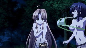 H S dxd girls bra and underwear battle