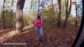 MyDirtyHobby - Hot teen 18+ works out in public wearing yoga pants