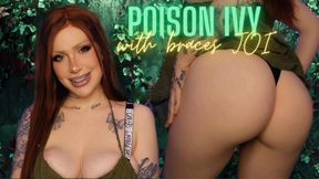 Poison Ivy and braces JOI - Super Villain - Redhead - Cosplay