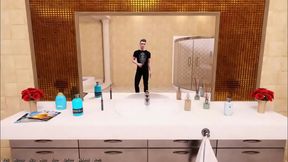 VIP Jacuzzi Fun – 3D Anime Babe Gives Intense Blowjob Experience