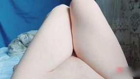 Sweet Femboy Leaning on Balcony Railing at Sunset