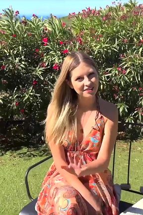 Rebecca, Gorgeous Blonde, Gets Fucked by Two Dudes