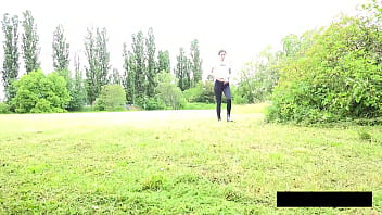 Drenching The Grass With Piss