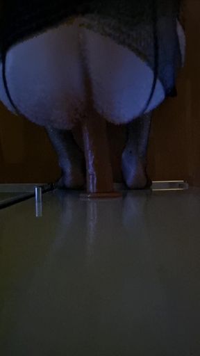 Big dildo in Big ass