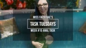 Week 15: A Refreshing Task for Anal Sluts - Miss Faith Rae&#039;s Audio Femdom Anal Training Instructions - HD 1080p MP4