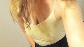 PeePee Pants, pee fetish fulfilled by Grace Dickerson, Outdoors peeing, and holding herself until She pee's her pants