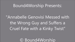 Annabelle Genovisi Worshiped in a Neck to Feet Hogtie - HD