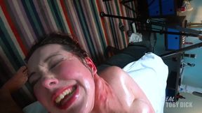 Messy throat fuck for sub slut Alora Lux