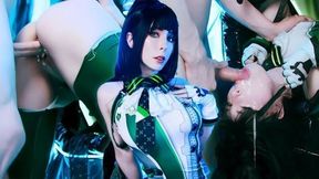 From Eve. Stellar Blade. Deepthroat And Facial - Mollyredwolf