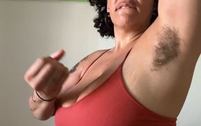 Sweaty Hairy Armpits JOI
