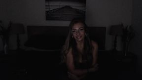 Hot Milf with Beautiful Fake Tits Masturbating