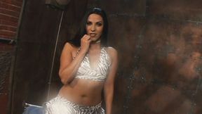 veronica rayne loves sucking cum out a glass