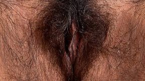 Hairy pussy close-up from around the world in HD