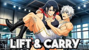 Lift & Carry Domination - Rika Shows Everyone Her Latest Defeated Opponent