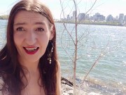 Inhale 32 smoking fetish and urban nudism by Gypsy Dolores