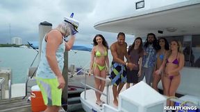 Tiffany Watson gets Anally Fucked during Boat Party
