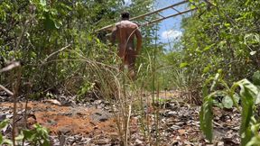 I Get so Horny Walking in the Woods Naked with My Dick Locked and Then Get Home and Destroy My Hole