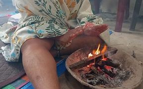 Stepmom and Stepson Feeling Cold