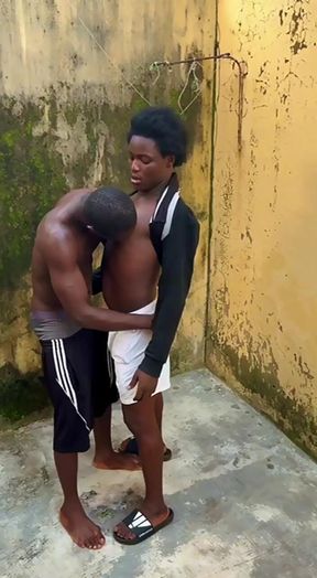 Ebony Black Fucking Outside