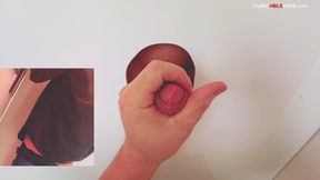 Gloryhole Teacher Trains Me How to Swallow