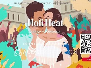 ASMR Audio Porn: Fucking my Boyfriend in Public at the Holi Festival Oral & Fingering Erotic Audio