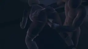 Black man fucks Japanese woman in abandoned building