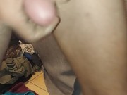 Dude jerkin his meat