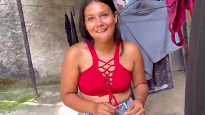 Slutty Neighbor Lets Me Pay to Cum on Her