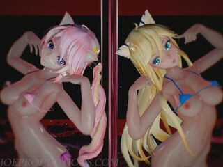 MMD R18 Undressed Sedy Luka And Lily - Ai Dee 1089