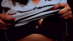 Curvy Caregiver in Scrubs: A Day in the Life of a Busty Nurse