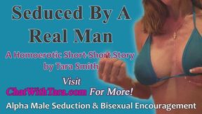 Tempted By A Real Man A Short Softcore Audio Story by Tara Smith Bisexous Alpha Dude Entices Beta Boi