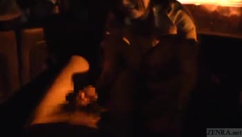 Natural Tits' Japanese Roadside Seduction