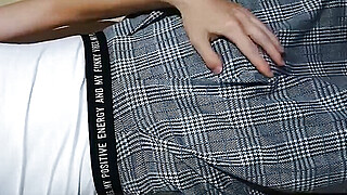 Cuming into new Lingerie ♥