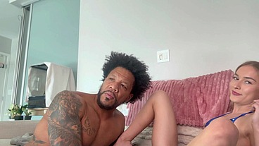 4'11 Princess Lets 6'8 Monster In Her Ass