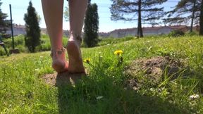 Pretty Redhead Ruslana In Lingerie Kick His Balls While He Worship Her Dirty Feet - Part 2 - 4K