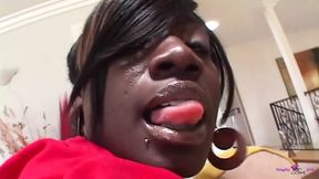 Seeking Retaliation the Naughty Black MILF with Big Tits Sucks and Fucks Her Fuck Buddy