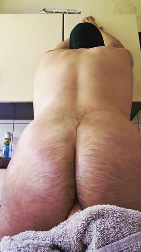 Close-up with dildo