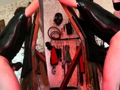 Rubber Butt Boy's Milking Day Strapon