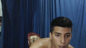 Hot Guy Cums to Str8 Porn