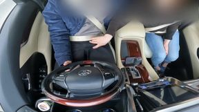 I got a hand job while out in the car